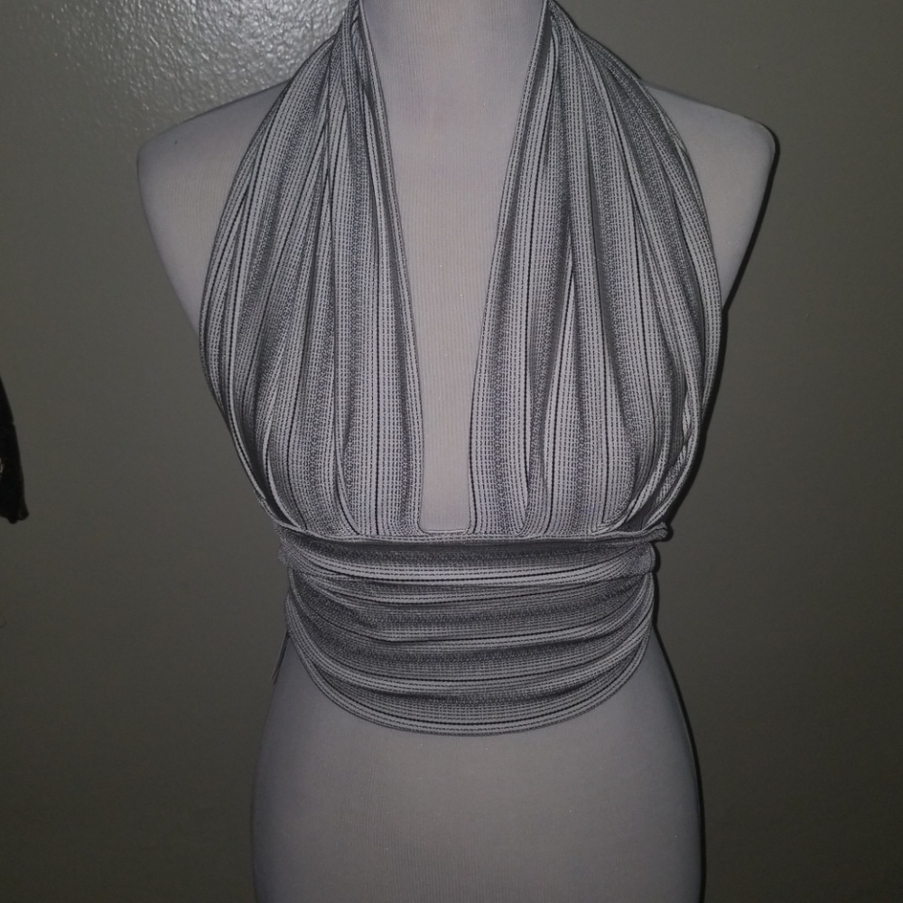 Sexy open back top